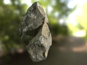 modelo rock low poly Modelo 3D
