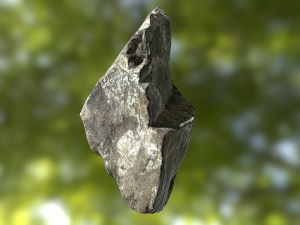 rock low poly model Modelo 3D