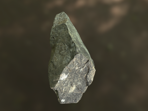 rock low poly model Modelo 3D