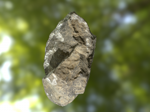 rock low poly model Modelo 3D