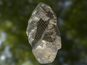 rock low poly model Modelo 3D