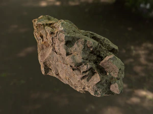 rock low poly model 3D Model