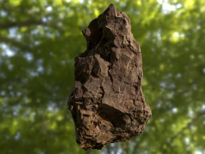 rock low poly model 3D Model
