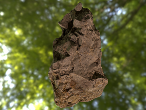 rock low poly model 3D 模型