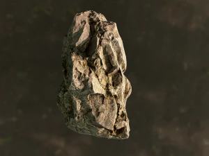 rock low poly model 3D Model
