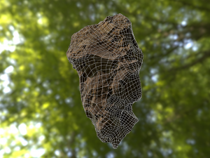 rock low poly model 3D 模型