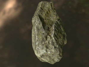 rock low poly model 3D Model