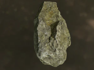 rock low poly model 3D Model