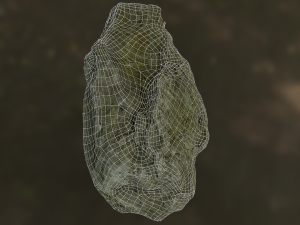 rock low poly model 3D मॉडल