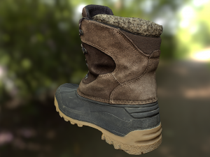 boot low poly model 3D 모델