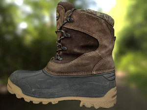 boot low poly model 3D Model
