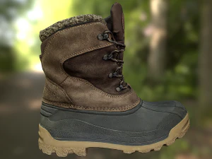 boot low poly model 3D Model