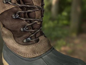 boot low poly model 3D Model