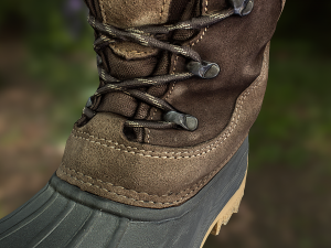 boot low poly model 3D 모델