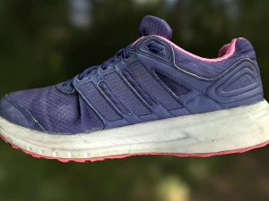 worn sneaker shoe low poly model 3D Model