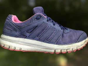 worn sneaker shoe low poly model 3D Model