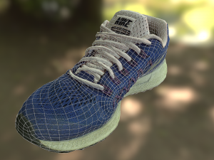sneakers low poly 3D Модель