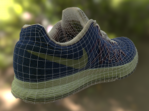 sneakers low poly 3D Модель