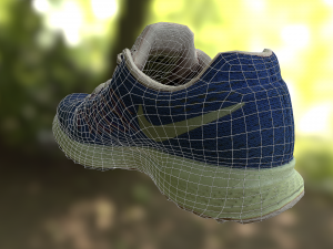 sneakers low poly 3D Модель