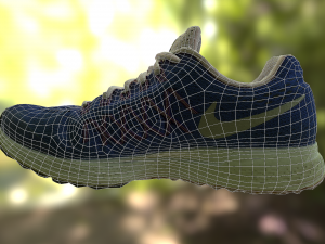sneakers low poly 3D Модель