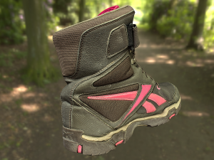 boot low poly model 3D 模型