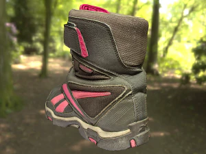 bota modelo low poly Modelo 3D