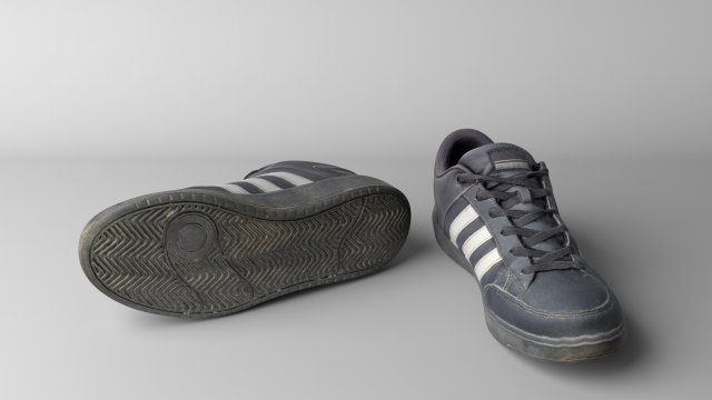 sneakers low poly 3Dモデル .c4d .max .obj .3ds .fbx .stl .blend 