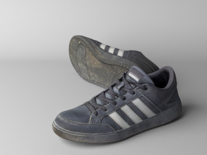 sneakers low poly 3Dモデル