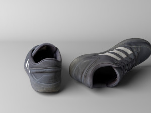 sneakers low poly 3Dモデル