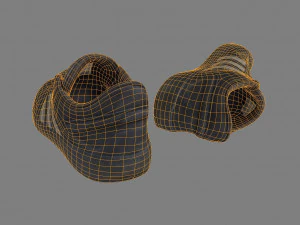 sneakers low poly 3D Model