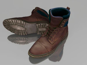 winter boots 3D Model