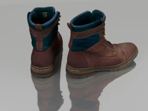 winter boots 3D Model