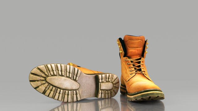 boot low poly model 3D-Modell .c4d .max .obj .3ds .fbx .stl .blend 