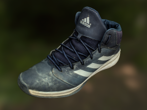 worn sneaker shoe low poly model 3D 模型