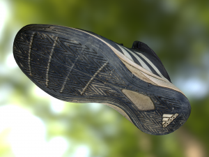 worn sneaker shoe low poly model 3D 模型