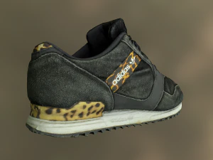 sneaker shoe low poly model 3D Model