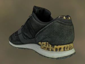 sneaker shoe low poly model 3D Model