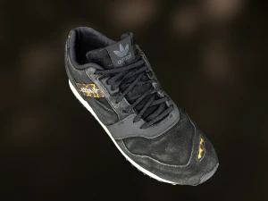 sneaker shoe low poly model 3D Model