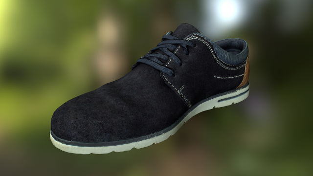 shoe low poly model Modèle 3D .c4d .max .obj .3ds .fbx .stl .blend