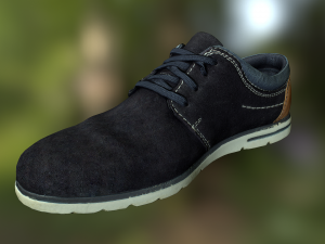 shoe low poly model 3D-Modell
