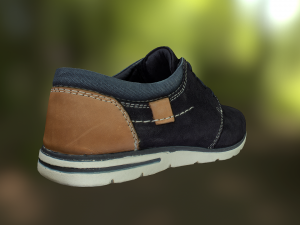 shoe low poly model Modèle 3D