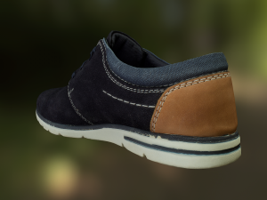 shoe low poly model Modèle 3D