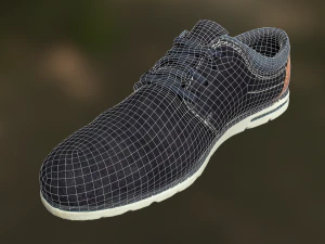 shoe low poly model 3D Model
