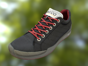shoe low poly model 3D मॉडल