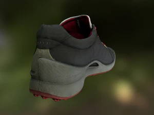 shoe low poly model 3D Model