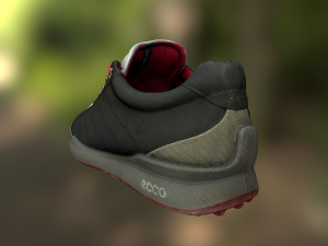 shoe low poly model 3D मॉडल