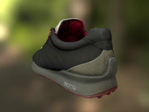 shoe low poly model 3D Model