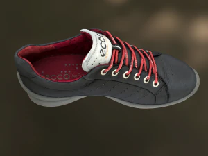 shoe low poly model 3D Model