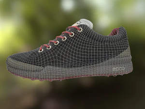 shoe low poly model 3D Model
