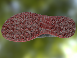 shoe low poly model 3D मॉडल